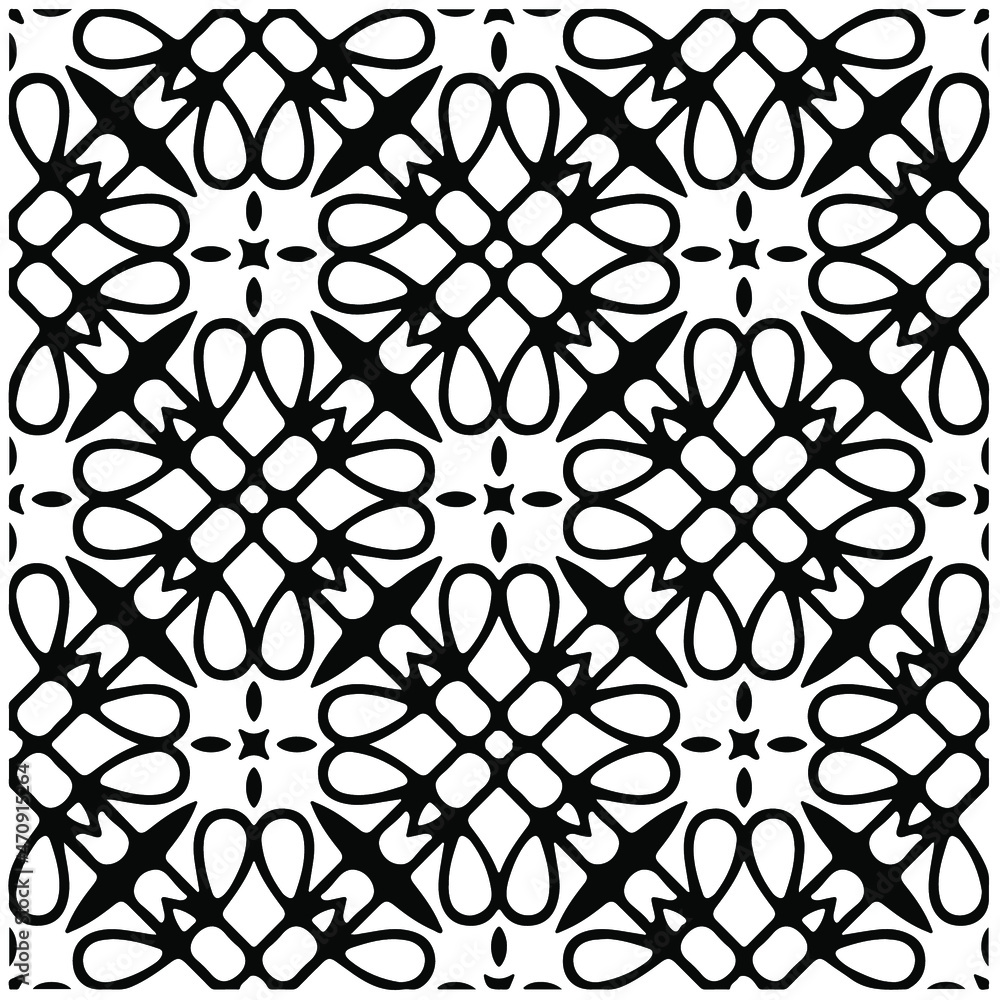 Seamless vector pattern in geometric ornamental style. Black pattern.Design element for prints, backgrounds, template, web pages and textile pattern. Geometric art.
Seamless vector pattern in geometric ornamental style. Black pattern.Design element for prints, backgrounds, template, web pages and textile pattern. Geometric art.