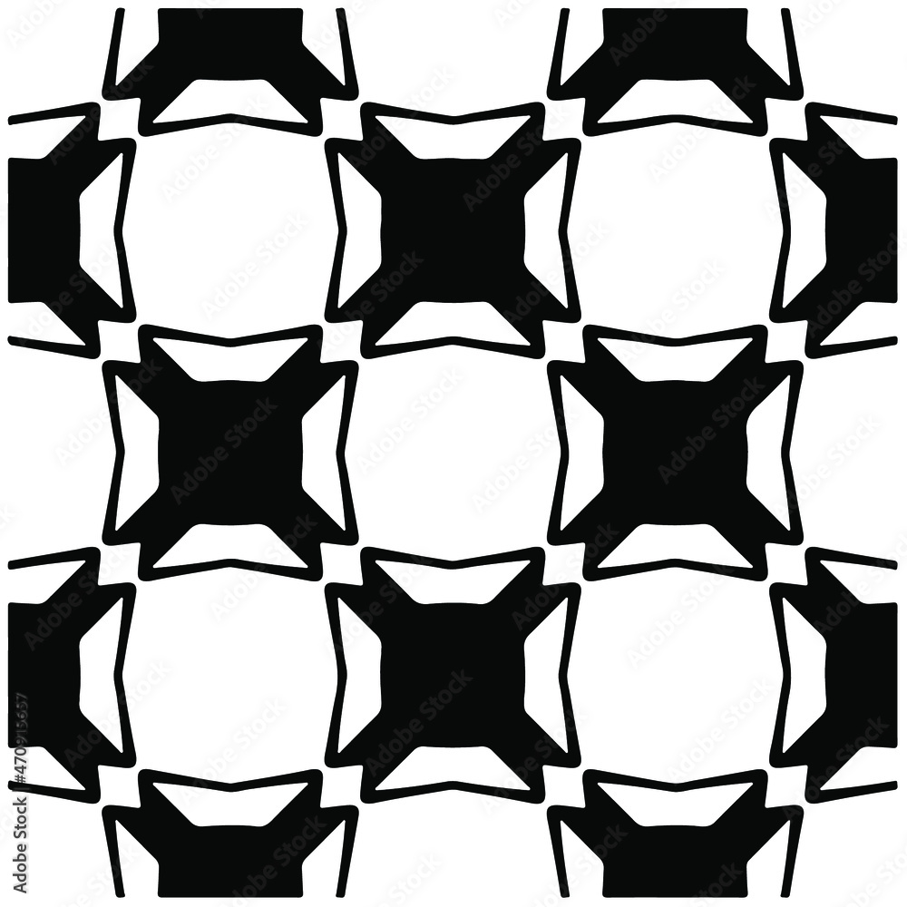 Seamless vector pattern in geometric ornamental style. Black pattern.Design element for prints, backgrounds, template, web pages and textile pattern. Geometric art Seamless vector pattern in geometric ornamental style. Black pattern.Design element for prints, backgrounds, template, web pages and textile pattern. Geometric art
