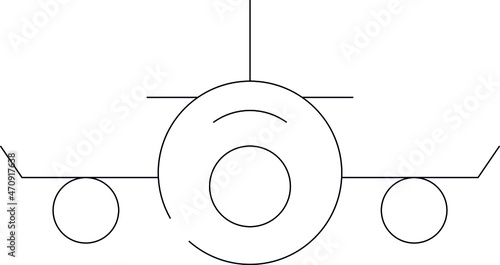 holidays icons aeroplane and flight