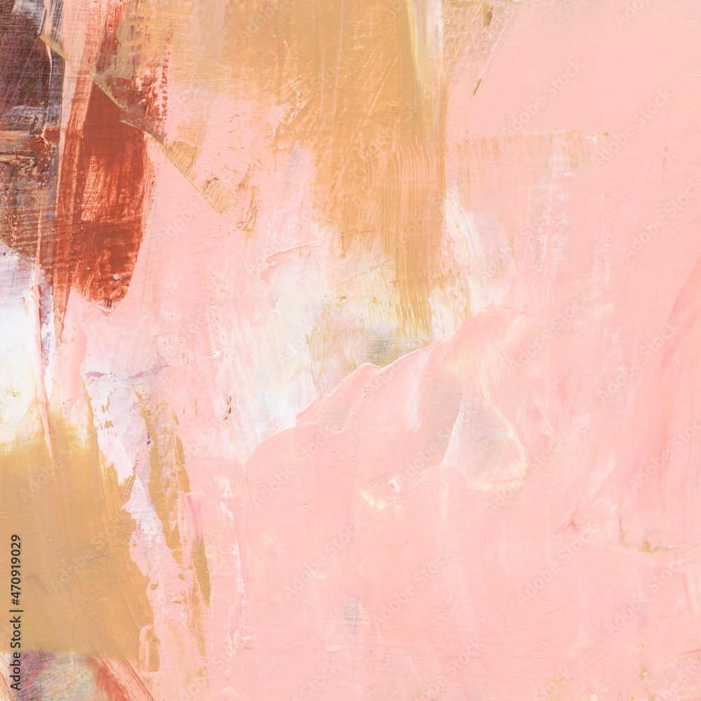 Fototapeta premium Abstract painting. Versatile artistic image for creative design projects: posters, banners, cards, websites and wallpapers. Acrylic on cardboard. Modern art. Soft colours.