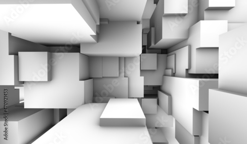 Abstract 3d background cons...