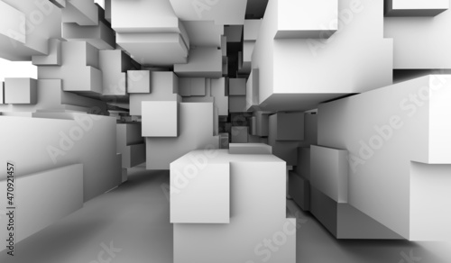 Abstract 3d background cons...