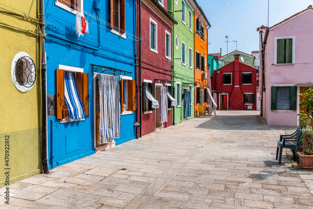The magical colors of Burano and the Venice lagoon