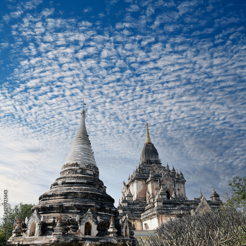 Gawdawpalin Temple, the second tallest Buddhist temple in old Bagan, Mandalay region, Myanmar (Burma) photo