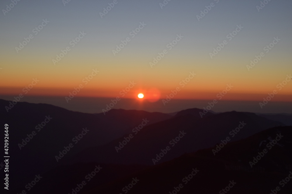 Mountains & Sky