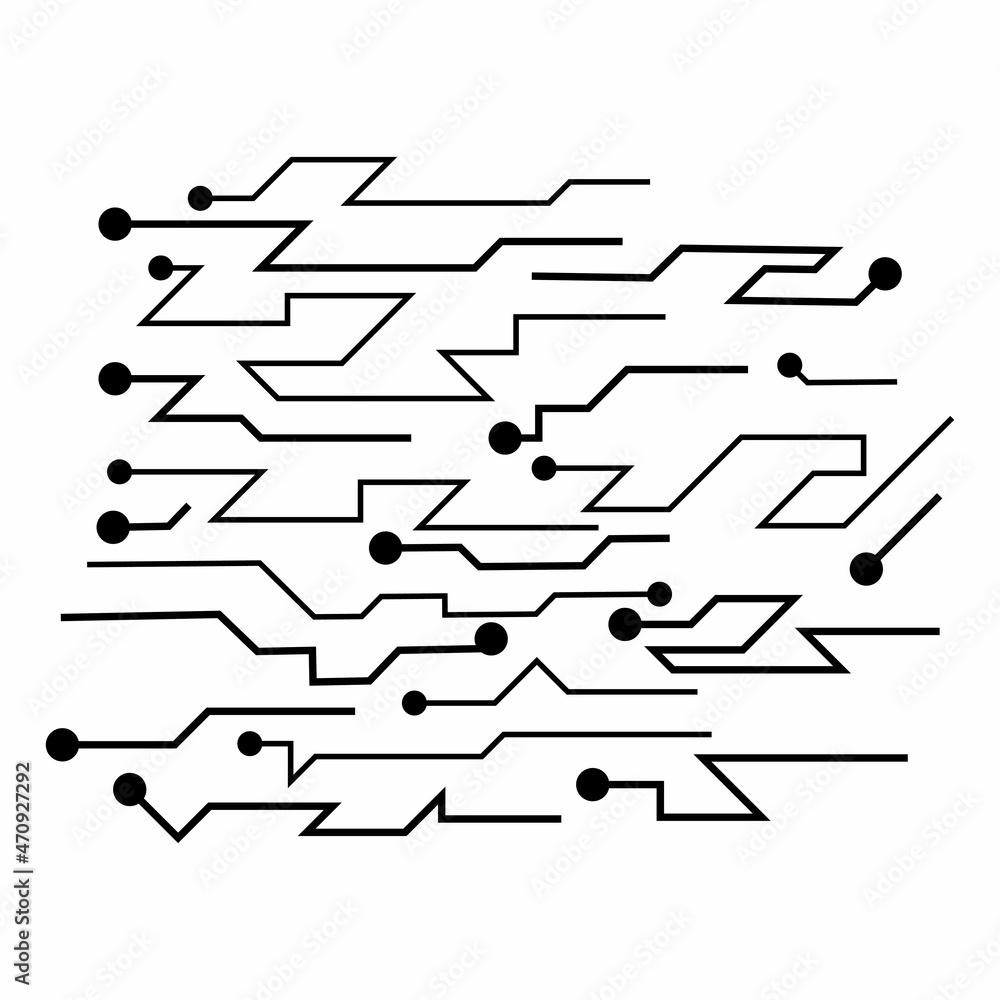 Digital Circuit Board Background Technology Illustration from electric circuit design Digital Circuit Board Background Technology Illustration from electric circuit design