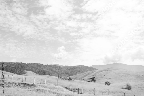 landscape in the mountains