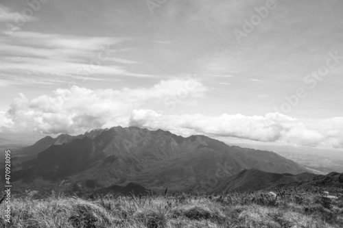 landscape with clouds