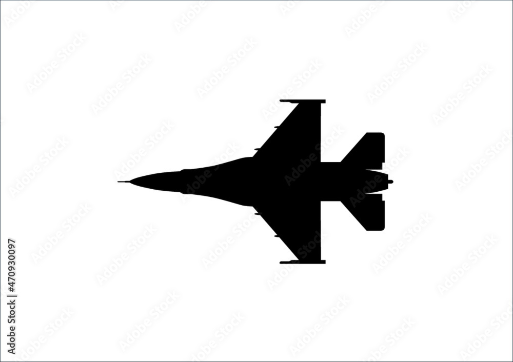 F-16 Fighting Falcon fighter jet - obrazy, fototapety, plakaty 