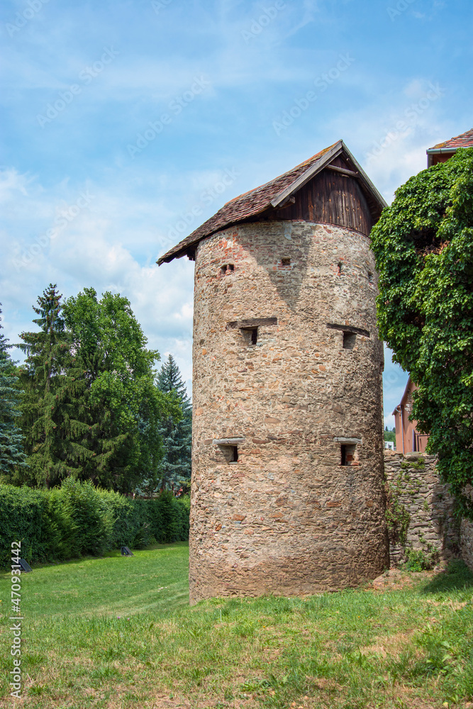 Old outer tower at Koszeg Jurisics Castle Old outer tower at Koszeg Jurisics Castle