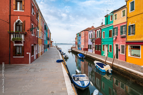 The magical colors of Burano and the Venice lagoon 