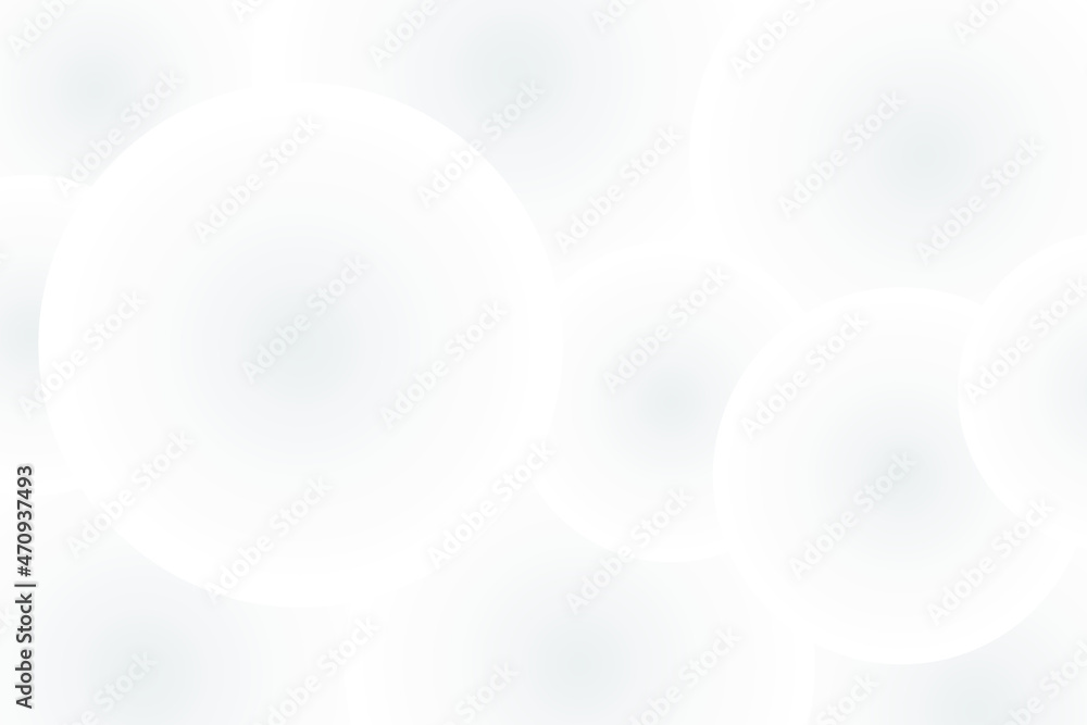 Abstract white and gray gradient graphic design circles background. Vector illustration. Abstract white and gray gradient graphic design circles background. Vector illustration.