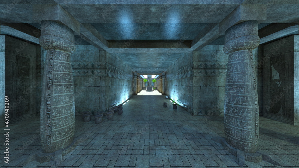 Obraz premium 古代遺跡