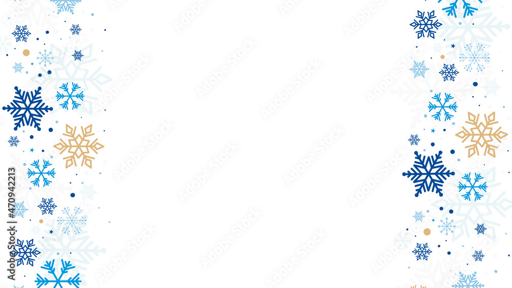 Fototapeta premium sfondo, natale, fiocchi di neve, nevicata