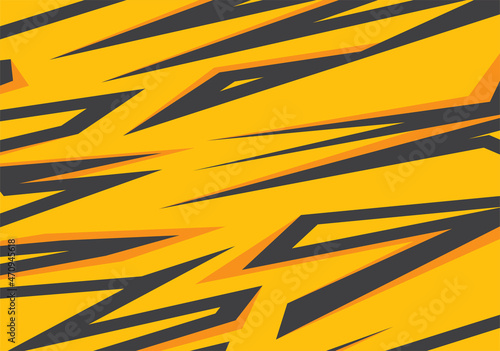 Abstract background with yellow jagged zigzag pattern