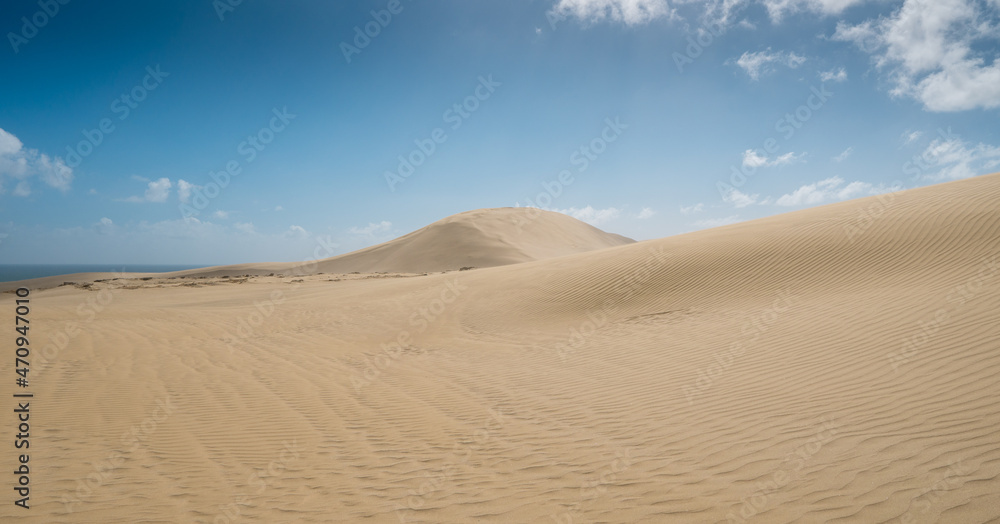 Te Paki Dunes in the north of New Zealand. Te Paki Dunes in the north of New Zealand.