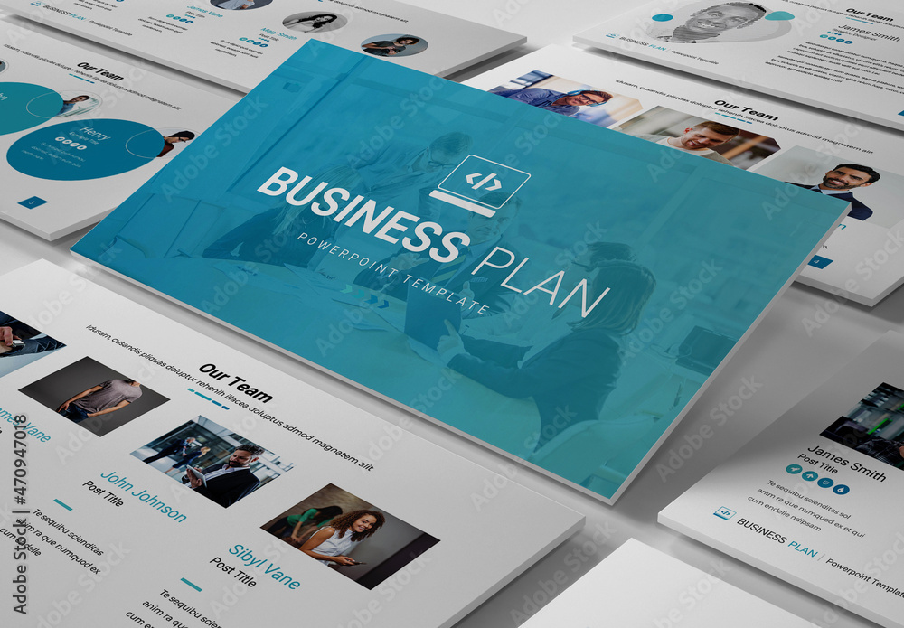 The Clean Presentation Layout Stock Template | Adobe Stock