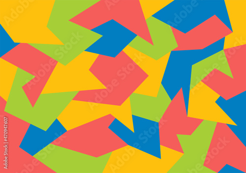 Abstract background with colorful polygonal pattern