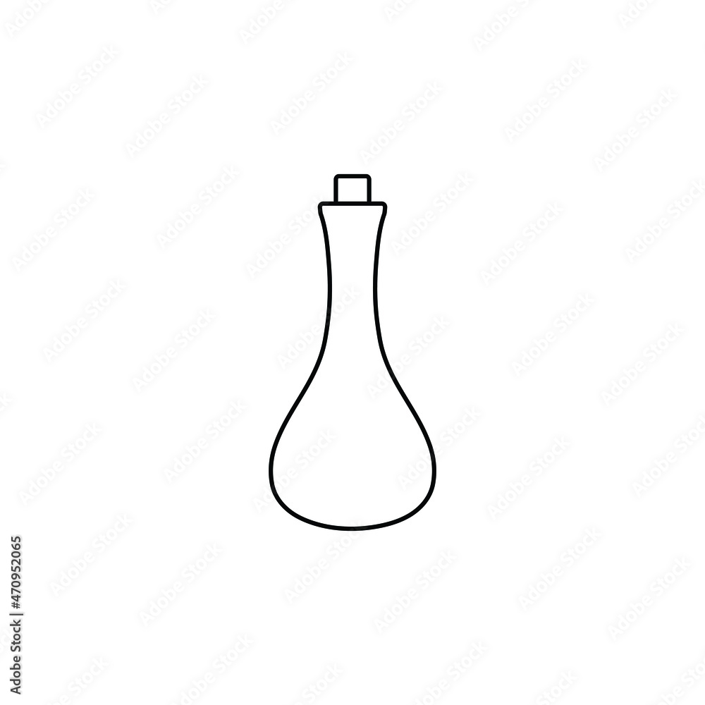 glass bottle icon vector sign glass bottle icon vector sign