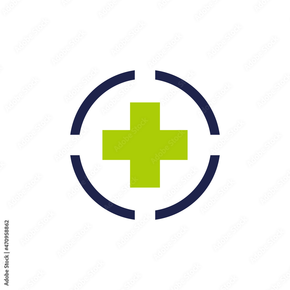 Medical logo icon vector. Medical Healthcare logo illustration Medical logo icon vector. Medical Healthcare logo illustration