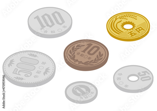 日本の硬貨（小銭）