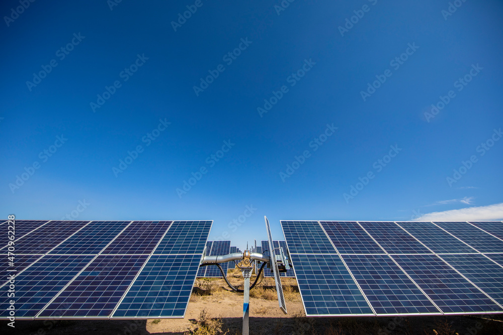 Solar farm in Central California Solar farm in Central California