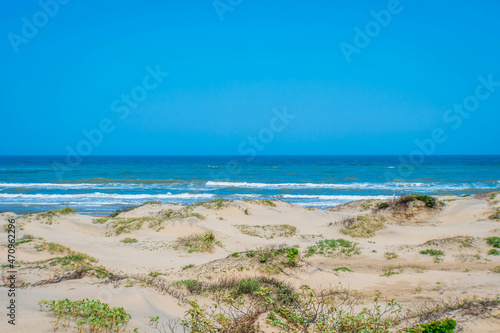 Εκτύπωση καμβά A fine sandy beach in South Padre Island, Texas