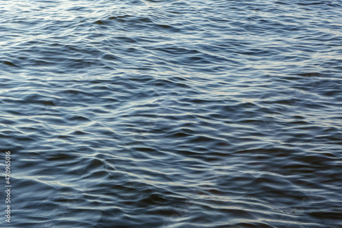 Sea water surface close-up, background for design and relaxation