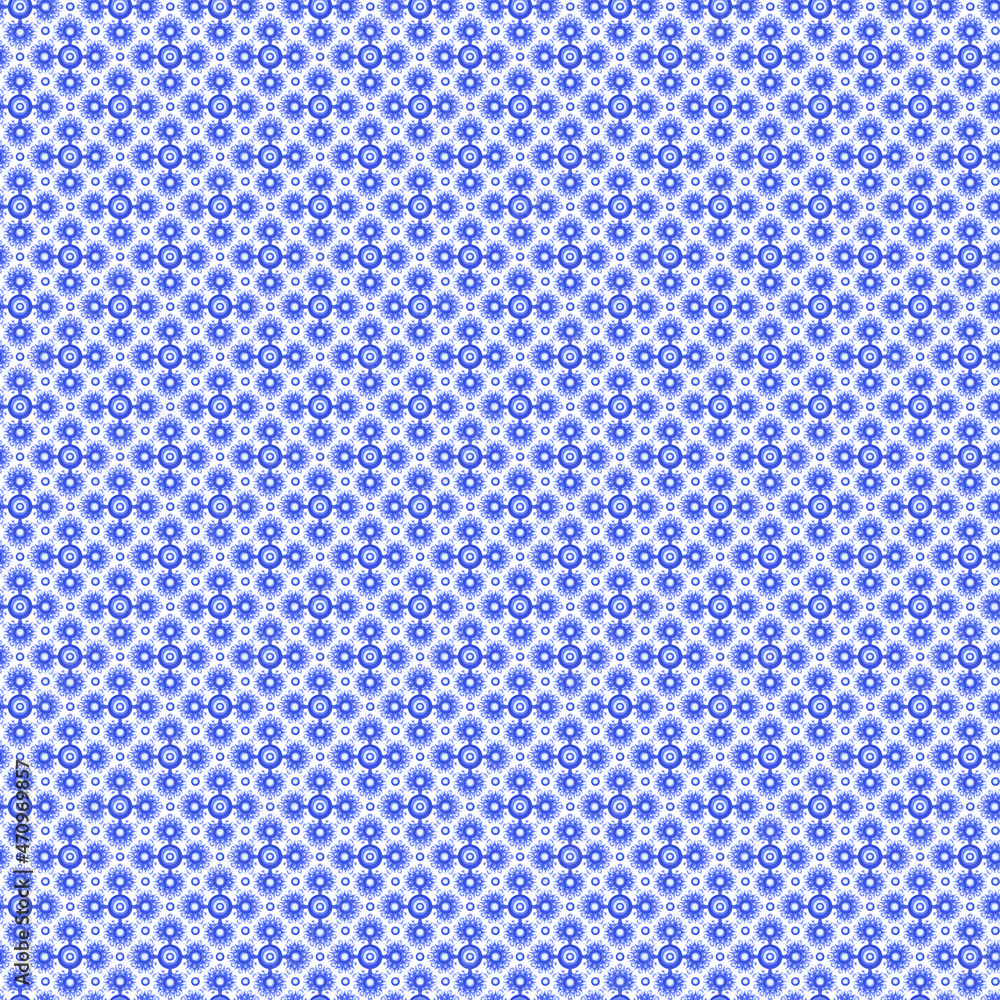 Watercolor blue on the white background seamless pattern 01 Watercolor blue on the white background seamless pattern 01