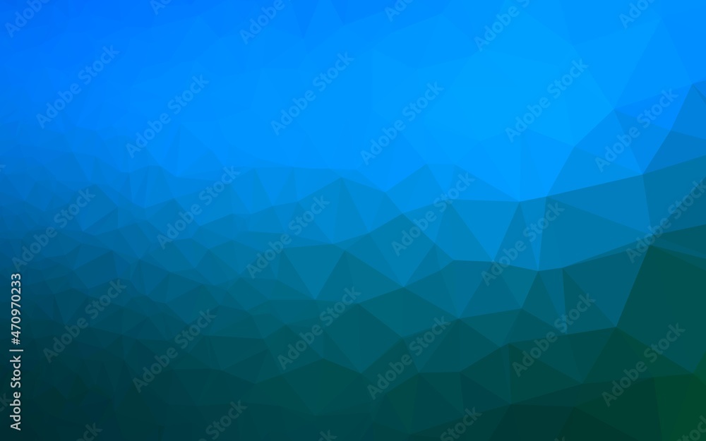 Light BLUE vector abstract polygonal layout. Light BLUE vector abstract polygonal layout.