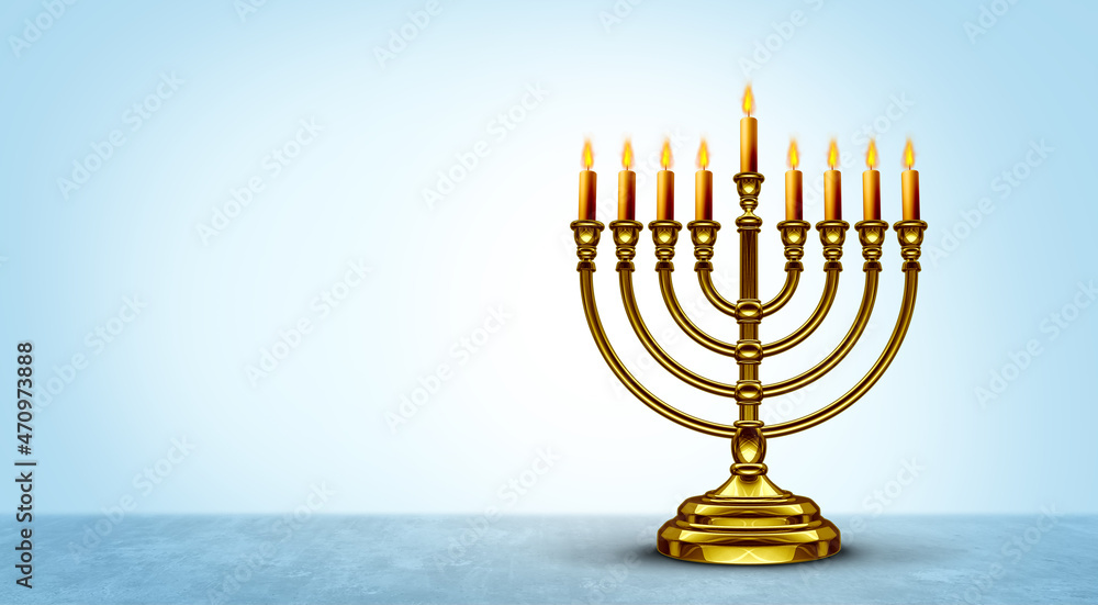 Hanukkah Menorah Background Hanukkah Menorah Background