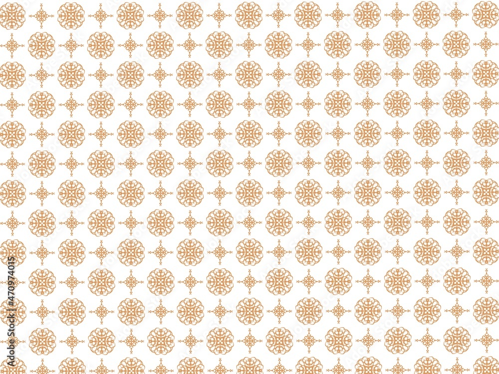 Abstract brown line pattern on white background. Abstract brown line pattern on white background.