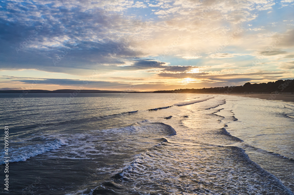 Obraz premium Sunset over the sea