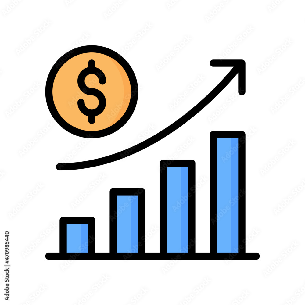 Chart Icon, Filled Line style icon vector illustration, Suitable for website, mobile app, print, presentation, infographic and any other project. Chart Icon, Filled Line style icon vector illustration, Suitable for website, mobile app, print, presentation, infographic and any other project.