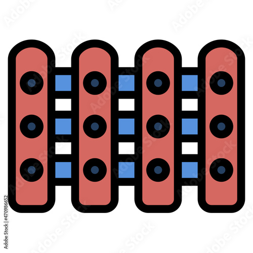 fence line icon