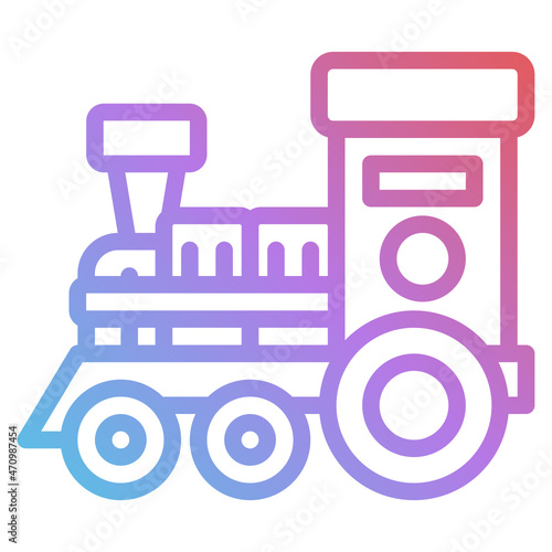 traintoy line icon photo