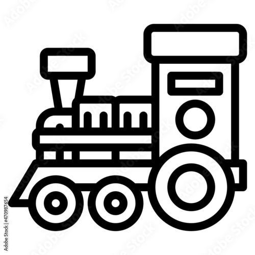 traintoy line icon photo