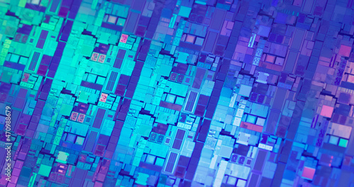 Canvastavla silicon wafer semiconductor
