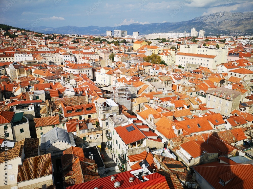 Split Kroatien Panorama Altstadt und Sehenswürdigkeiten