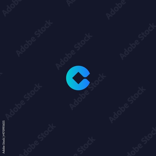 letter C network logo