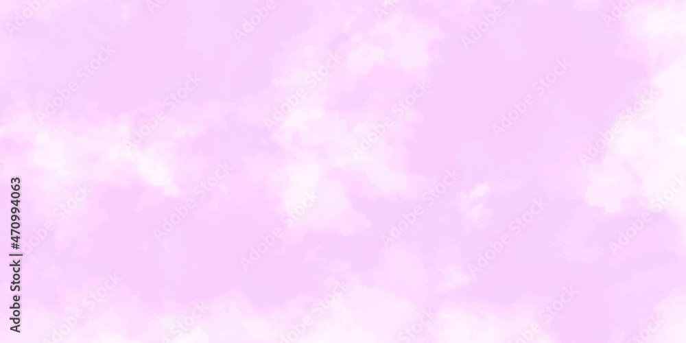 abstract background with clouds and Beautiful sky and clouds in soft pastel color.Soft pink cloud in the sky background colorful pastel tone.