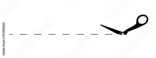 Open here. Scissors cut the paper. Cut along the seam. Unpacking. Cut along the contour.