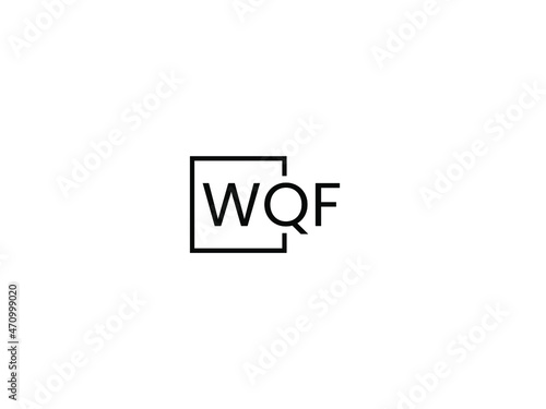 Free Download WQF letter initial logo design vector illustration - GFXLoad