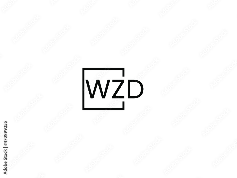 WZD letter initial logo design vector illustration WZD letter initial logo design vector illustration
