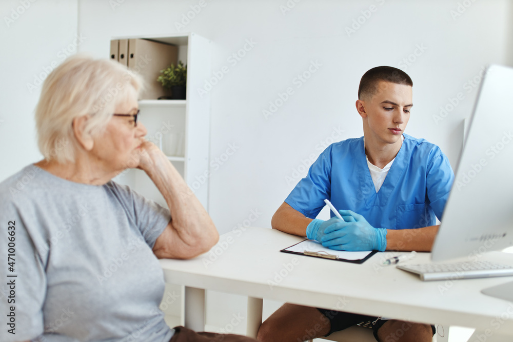 the patient is examined by a doctor diagnostics the patient is examined by a doctor diagnostics