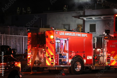 Obraz na płótnie Los Angeles Fire Dept