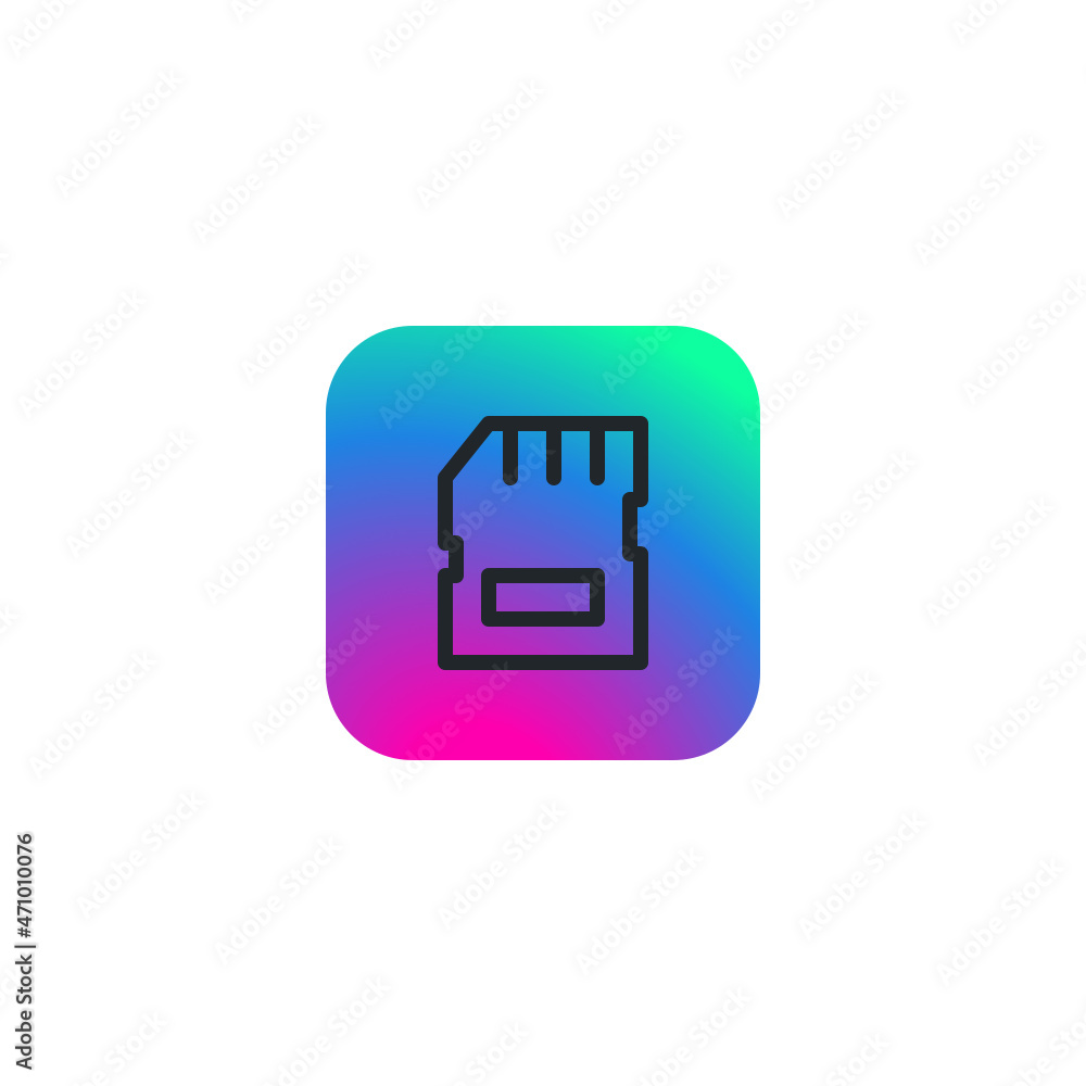 Fototapeta premium Memory Card