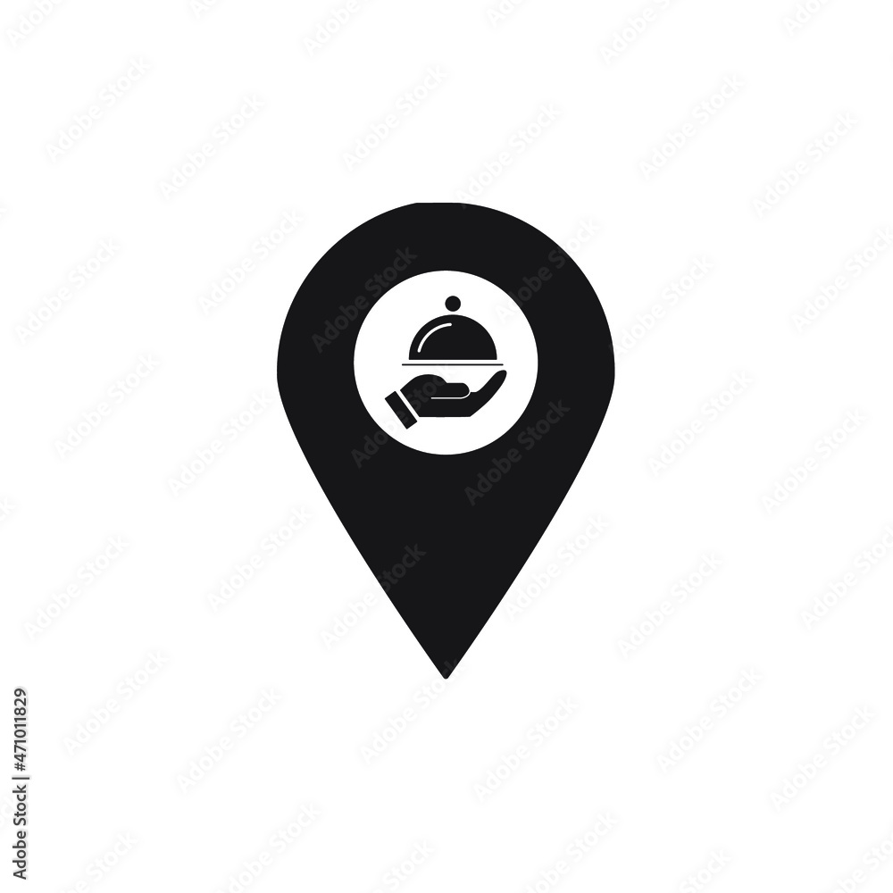Pin point icons symbol vector elements for infographic web Pin point icons symbol vector elements for infographic web