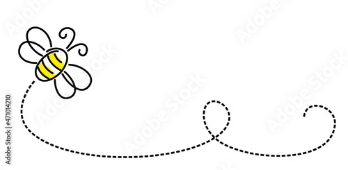 Symbol of a wild stylized bee.