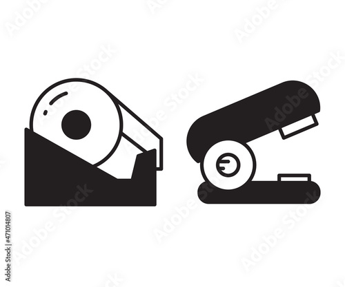 stapler icon vector illustration